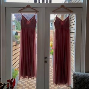 Azazie Kiri in Dusty Rose, size 6